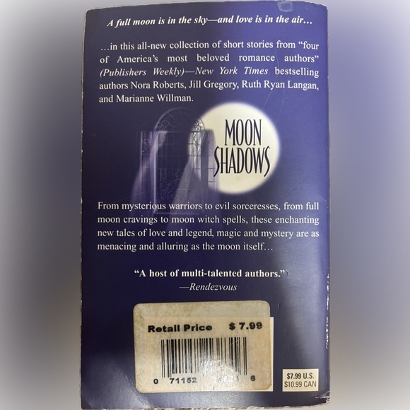 MOOD SHADOWS by Nora Roberts. Great shape! - Picture 2 of 2